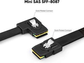 img 2 attached to 🔌 CableCreation 2 Pack Internal SFF 8087 36Pin: High-Quality Connector Cables for Efficient Data Transfer