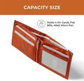 img 3 attached to 💼 Allett Minimalist Men's Accessories: Wallets, Card Cases & Money Organizers with Enhanced Durability and Block-Resistant Features