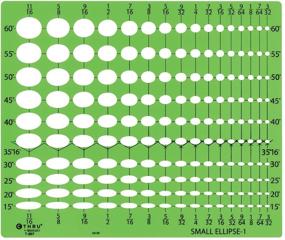 img 1 attached to 📐 Precision Made Westcott Technical Drawing Template (T-807) for Accurate Drafting