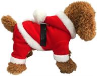 🎅 eastcities pet christmas costumes: festive santa dog clothes for small dogs to keep them warm and stylish in fall and winter!" logo