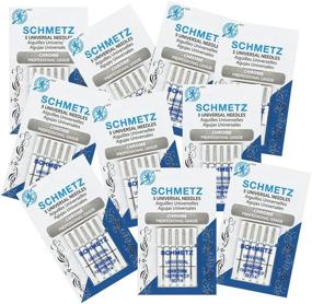 img 3 attached to Pack of 10 Cards - Size 90/14 Schmetz Chrome Universal Sewing Machine Needles