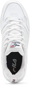 img 1 attached to 🎾 Fila Double Bounce Pickleball Men's Shoes: White, Athletic Footwear for Men