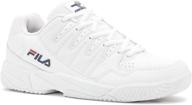 🎾 fila double bounce pickleball men's shoes: white, athletic footwear for men logo