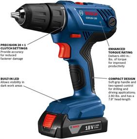 img 3 attached to 💪 Bosch Compact Driver GSR18V 190B22 Batteries: Powerful Performance for Efficiency