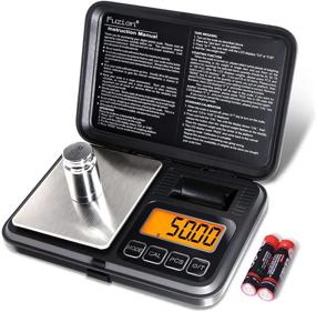 img 4 attached to 🔎 Fuzion Digital Pocket Scale 200g/0.01g - LCD Display, Tare, PCS, Calibration Weight - Ideal for Jewelry, Coins, Powder, Herbs & Spices (Battery Included)