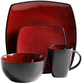 img 3 attached to Gibson Overseas 98771 16RM Dinnerware Stoneware: Exquisite Tableware for Elegant Dining