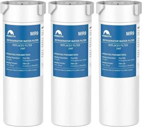 img 4 attached to 🚰 3-Pack MARRIOTTO XWF Water Filter Replacement for GE XWF Refrigerator Water Filter