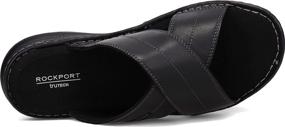 img 2 attached to Rockport Darwyn Xband Sandal Coach Men's Shoes in Athletic