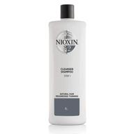 🧴 nioxin system 2 шампунь-очиститель для натуральных волос, 33.8 унций - идеально подходит для постепенно тонеющих волос. логотип