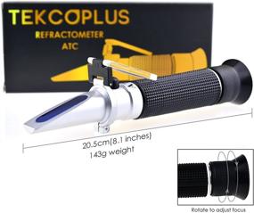 img 1 attached to 🔬 Clinical Refractometer with Tri-Scale Serum Function - 1,000-1,060SG Veterinary