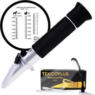 🔬 clinical refractometer with tri-scale serum function - 1,000-1,060sg veterinary logo