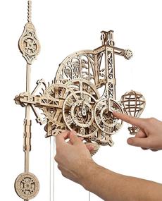 img 3 attached to 🕰️ Wooden UGEARS Clock Puzzles for Adults
