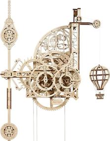 img 4 attached to 🕰️ Wooden UGEARS Clock Puzzles for Adults