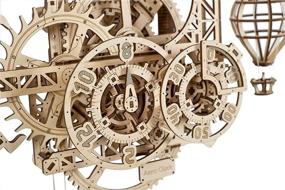 img 2 attached to 🕰️ Wooden UGEARS Clock Puzzles for Adults