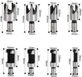 img 3 attached to 🔨 TIMESETL Automatic Woodworking Drilling Countersink