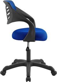 img 2 attached to 🪑 Modway Thrive Blue Mesh Office Chair, Size 0, for Enhanced SEO