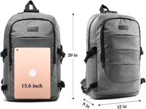 img 1 attached to Anti Theft School Backpack Lightweight Water Resistant Backpacks for Laptop Backpacks