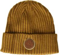 timberland men`s ribbed beanie t100360c 231 logo