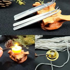 img 2 attached to Rnuie Kerosene Tweezers Hurricane Decoration Home Decor for Oil Lamps & Accessories