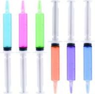 🎉 50-pack of focusline jello shot syringes - reusable 1.5 oz capacity party springe for halloween, thanksgiving, christmas, bachelorette parties - durable jello shot syringes logo