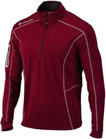 img 1 attached to 🏃 Оставайтесь активными в комфорте с Columbia Omni Wick Shotgun Pullover - мужская одежда размером 2X большой.