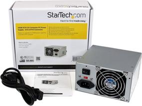 img 1 attached to 💡 StarTech.com 350W ATX12V 2.01 Computer Power Supply with 20 &amp; 24 Pin Connector (ATX2POWER350)