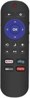 replacement remote control ns-rcrudus-17 for insignia roku tv models - ns-50dr710na17 ns-55dr710na17 ns-39dr510na17 ns-43dr710na17 logo