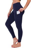 🩰 gayhay high waist yoga pants for women with pockets – soft tummy control 4 way stretch capri leggings for workout & running логотип