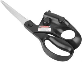 img 4 attached to 🔪 DEWIN Guided Scissors: Ultimate Cutting Tool for Fabrics, Paper, and Crafts