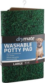 img 3 attached to 🚽 Ultra-Thin Washable Potty Training Mat - Reusable Drymate Potty Pad (24” x 29”)