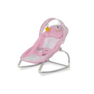 🪑 dream on me we rock rocker comforting rocking chair with removable pink toy bar hanging toy logo
