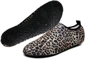 img 2 attached to ROORGE Leopard Pattern Quick Dry Barefoot