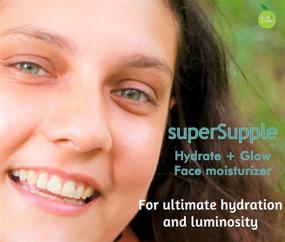 img 2 attached to 🌟 Super Supple - Hydrate and Glow - Facial Moisturizer with Polyglutamic Acid, Omega-rich Fatty Acids, Nourishing Plant Oils, and Ceramides - 60ml