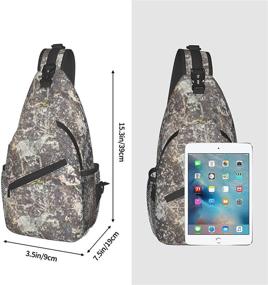 img 2 attached to BLUBLU Crossbody Backpack Daypack Paisley Backpacks