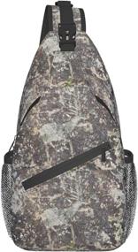 img 4 attached to BLUBLU Crossbody Backpack Daypack Paisley Backpacks