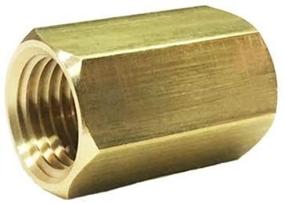 img 3 attached to 🔧 NIGO Brass Fitting Coupling - Handcrafted for Superior Quality