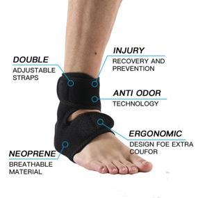 img 2 attached to 🏋️ BOXUSTAR Adjustable Compression Support: Alleviate Injuries with Targeted Compression