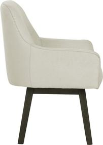 img 1 attached to Elle Decor Upholstered 360 Degree Mobility