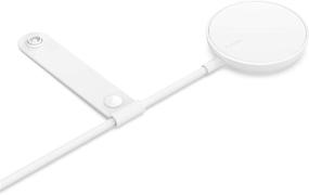 img 4 attached to ⚡ Belkin Magnetic Wireless Charger - MagSafe Compatible Qi Charging Pad for iPhone 12 series (Power Supply Excluded) with 2M Extra-Long Cable