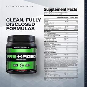 img 3 attached to 💪 KAGED MUSCLE Preworkout Powder - Intense Energy, Focus, and Pumps for Men & Women - Highly Rated Fruit Punch Pre-Workout Supplement with Natural Flavors