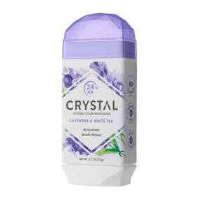 img 2 attached to 💜 Crystal Deodorant Lavender & White Tea: Non-Toxic, Aluminum-Free [2-Pack]