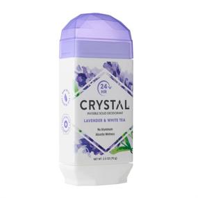 img 3 attached to 💜 Crystal Deodorant Lavender & White Tea: Non-Toxic, Aluminum-Free [2-Pack]