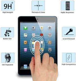 img 3 attached to Защитное стекло WEOFUN для экрана iPad Mini 1 2 3 (7,9 дюйма)