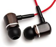 🎧 повысьте качество прослушивания музыки с помощью наушников symphonized mtrx premium wood in-ear - шумоизоляция, микрофон и нейлоновый кабель (красные) логотип