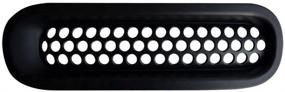 img 1 attached to 🚗 IPARTS Матовая черная сетка передней решетки набор вставок гриля - версия на клипсах - для Jeep Wrangler & Wrangler Unlimited 2007-2015 (обновление, 7 штук)