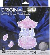 🎠 captivating original 3d crystal puzzle carousel - engaging fun for all! logo