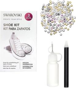 img 4 attached to 👠 Cousin Swarovski Crystal Flatback Shoe Embellishment Kit for DIY projects