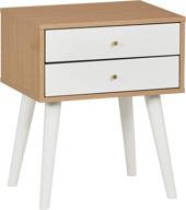 rivet claremont contemporary nightstand tapered логотип