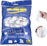 darate compressed towels portable disposable logo