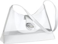 j renee butterfish clear black size women's handbags & wallets logo